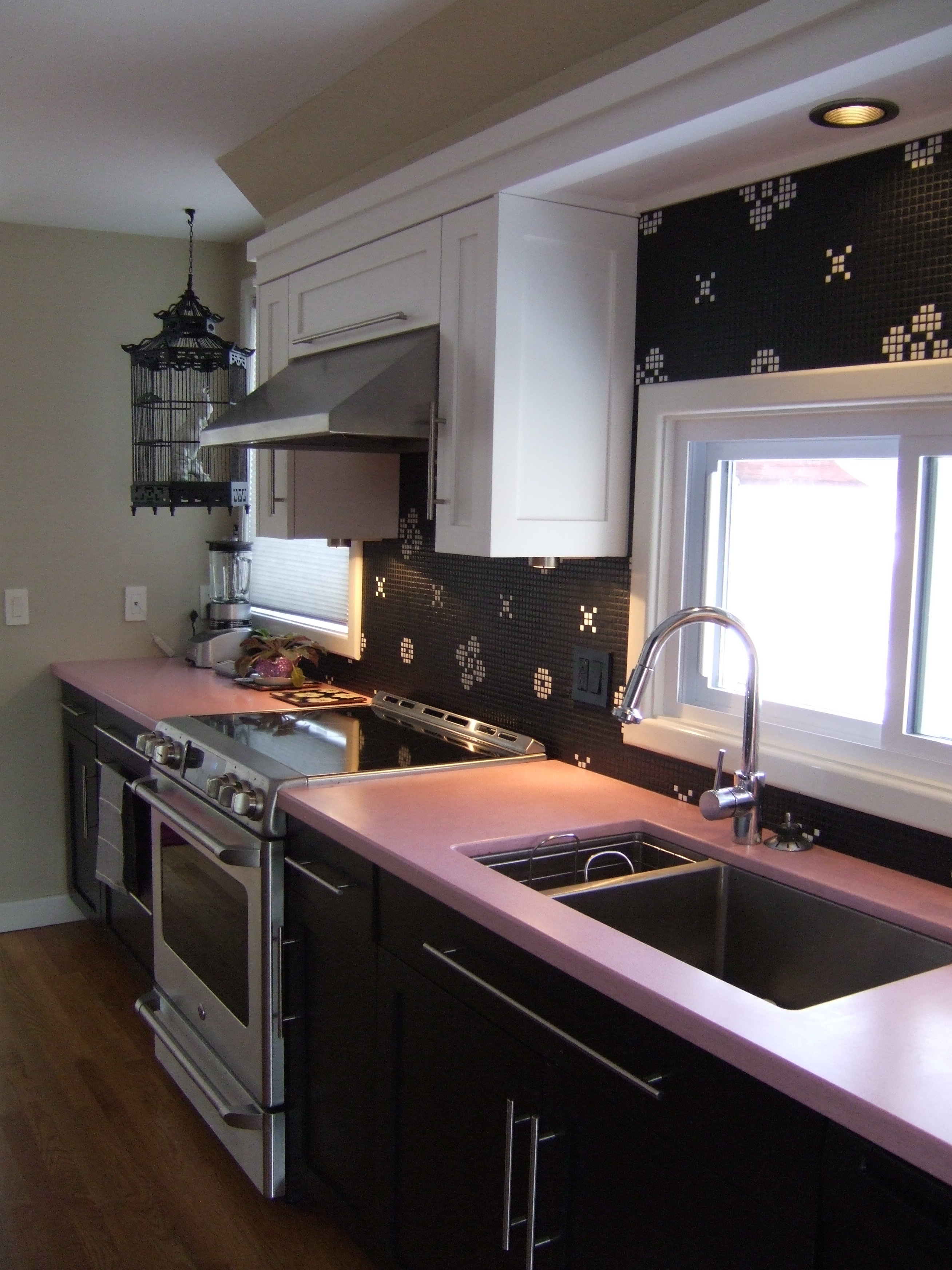 pink durat kitchen